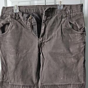 Lakin McKey Men’s Gray Canvas Construction Work Pants 36x34 100% Cotton